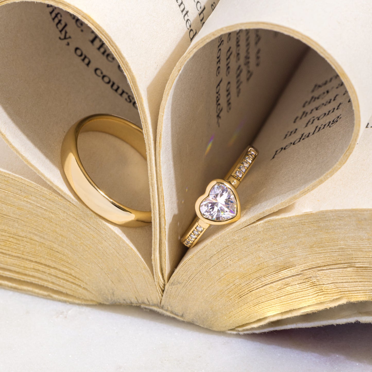 ANILLOS PROMESA PARA PAREJAS + FLORES AMARILLAS💍🌻