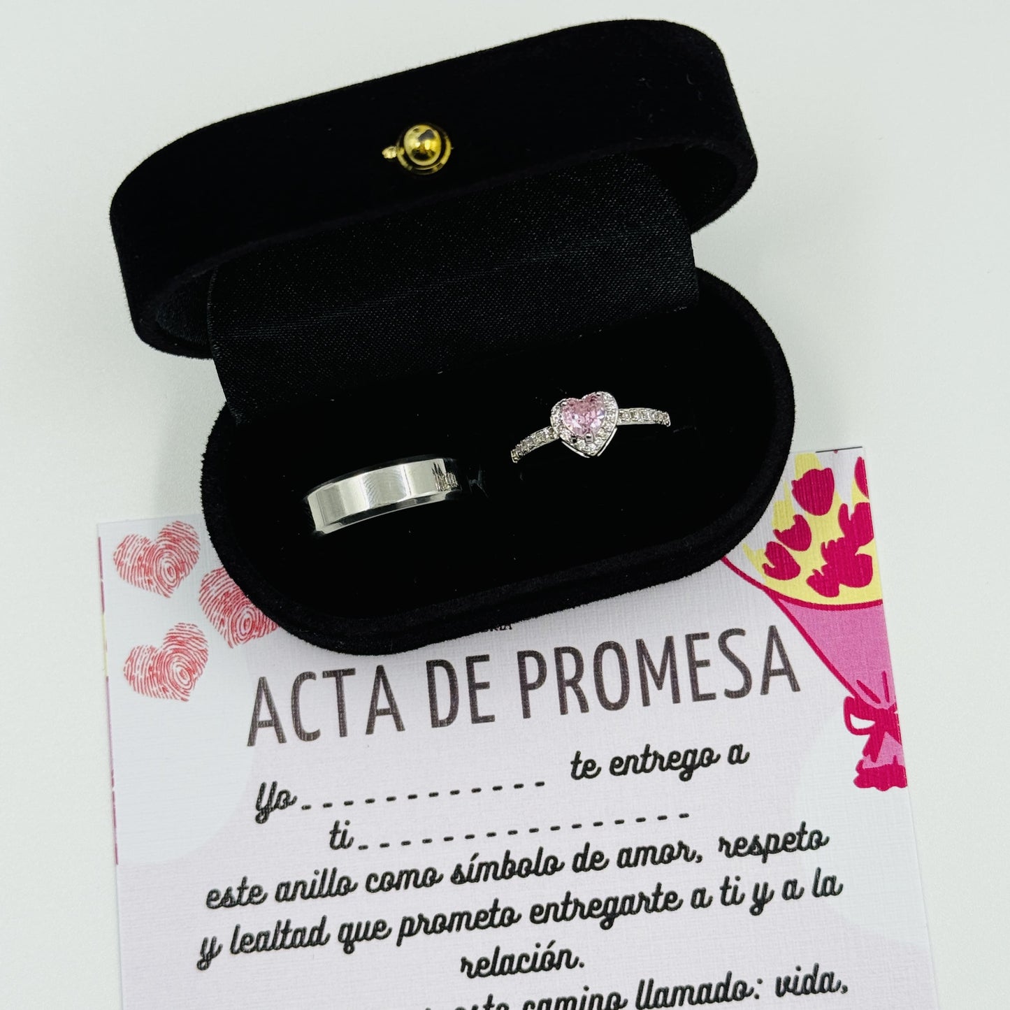 ANILLOS PARA NOVIOS EternalVow® | Bañado en oro de 18K✨💍