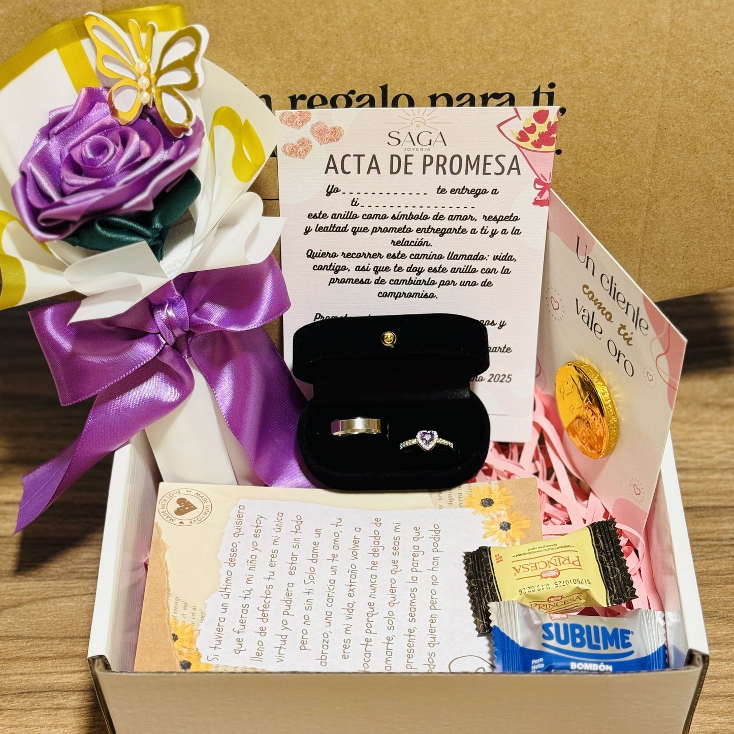 ANILLOS PARA NOVIOS ¡FELIZ DIA DE LAS FLORES MORADAS!💝✨💜