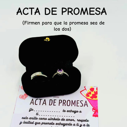 ANILLOS PARA NOVIOS EternalVow® | Bañado en oro de 18K✨💍